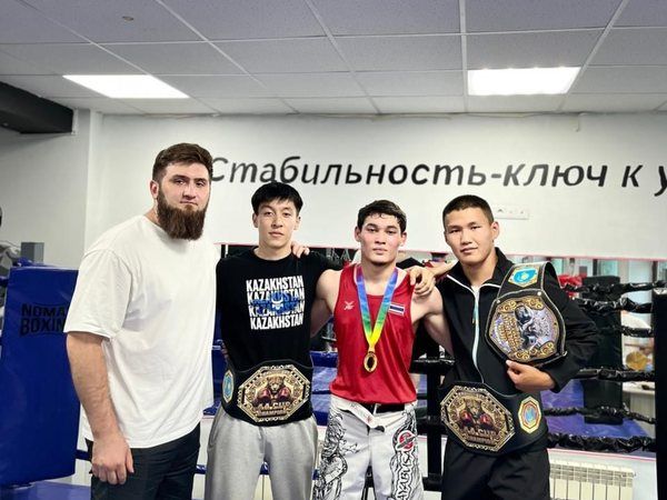 Чемпион Казахстана по кудо Адилет Бопиев выступил на чемпионате Астаны по боксу
