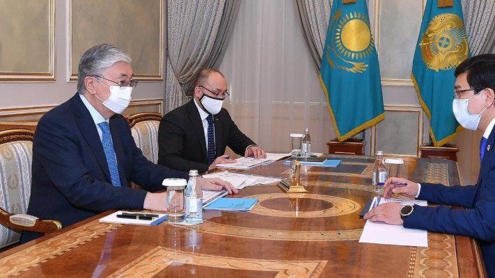 Глава государства принял министра образования и науки Асхата Аймагамбетова